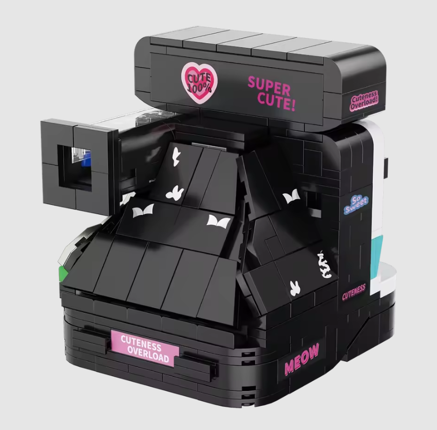 Конструктор фотоаппарат Instant Camera для детей и взрослых 478 деталей - фото 2 Конструктор фотоаппарат Instant Camera для детей и взрослых 478 деталей - фото 2