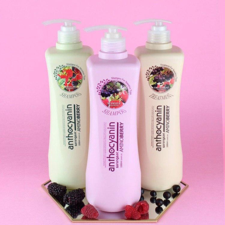 Шампунь для зволоження волосся Aminoberry Moisture 1000 мл (1037459824) - фото 2 Шампунь для зволоження волосся Aminoberry Moisture 1000 мл (1037459824) - фото 2