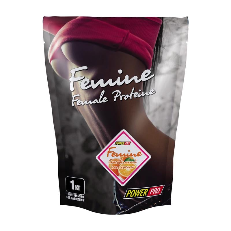 Протеїн для жінок Power Pro Femine 1 кг Соковитий апельсин