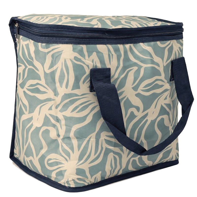 Термосумка сумка-холодильник Live in Style 12 л полиэстер 26x30x15 см Бежево-голубой Термосумка сумка-холодильник Live in Style 12 л полиэстер 26x30x15 см Бежево-голубой