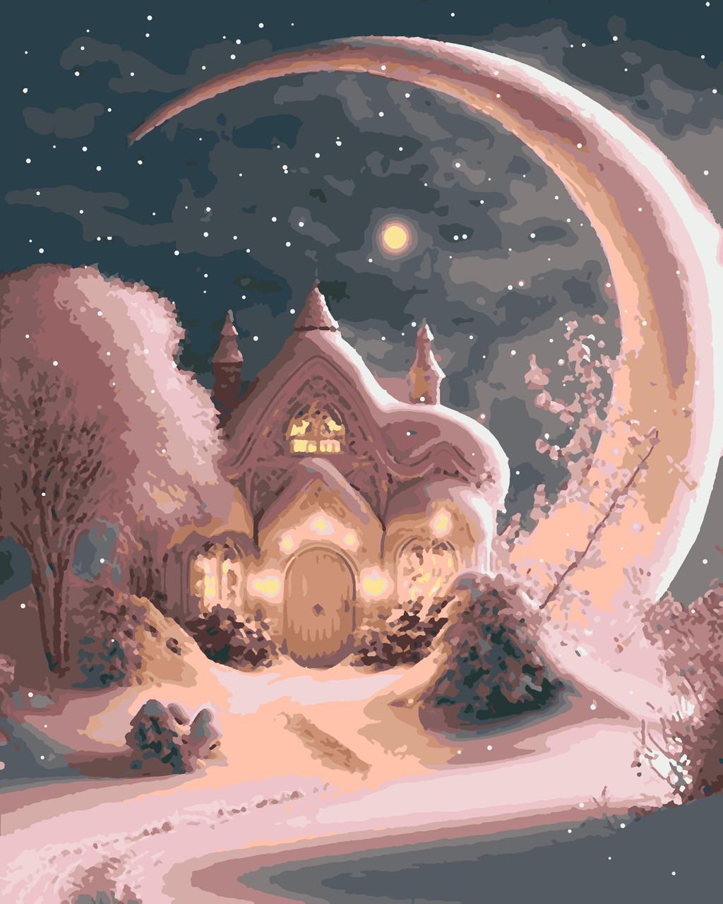 Картина за номерами Riviera Blanca Казкова ніч 40x50 см (RB-1043) - фото 4