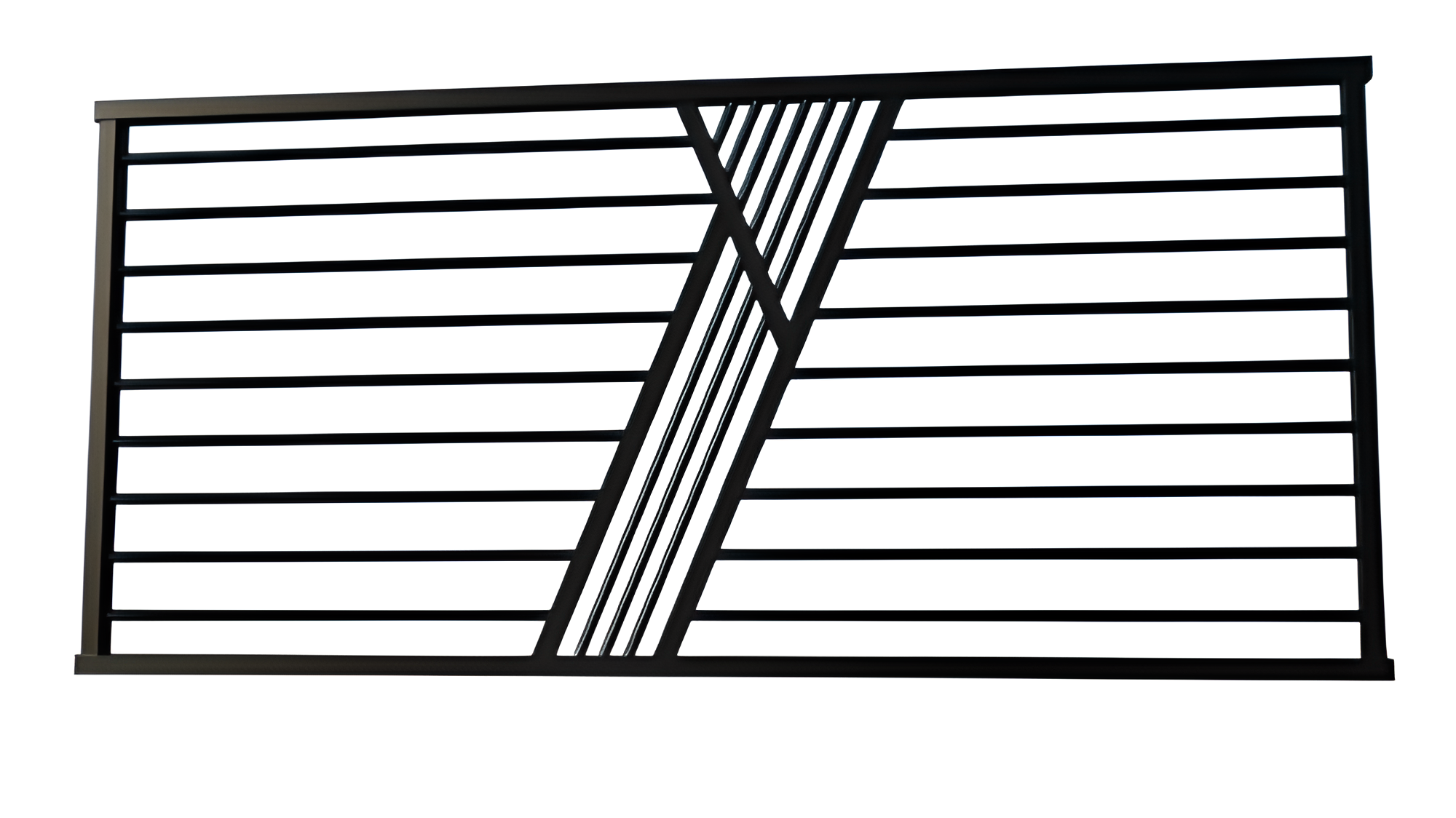 Забор секционный металлический порошковая покраска 1200х2000 мм