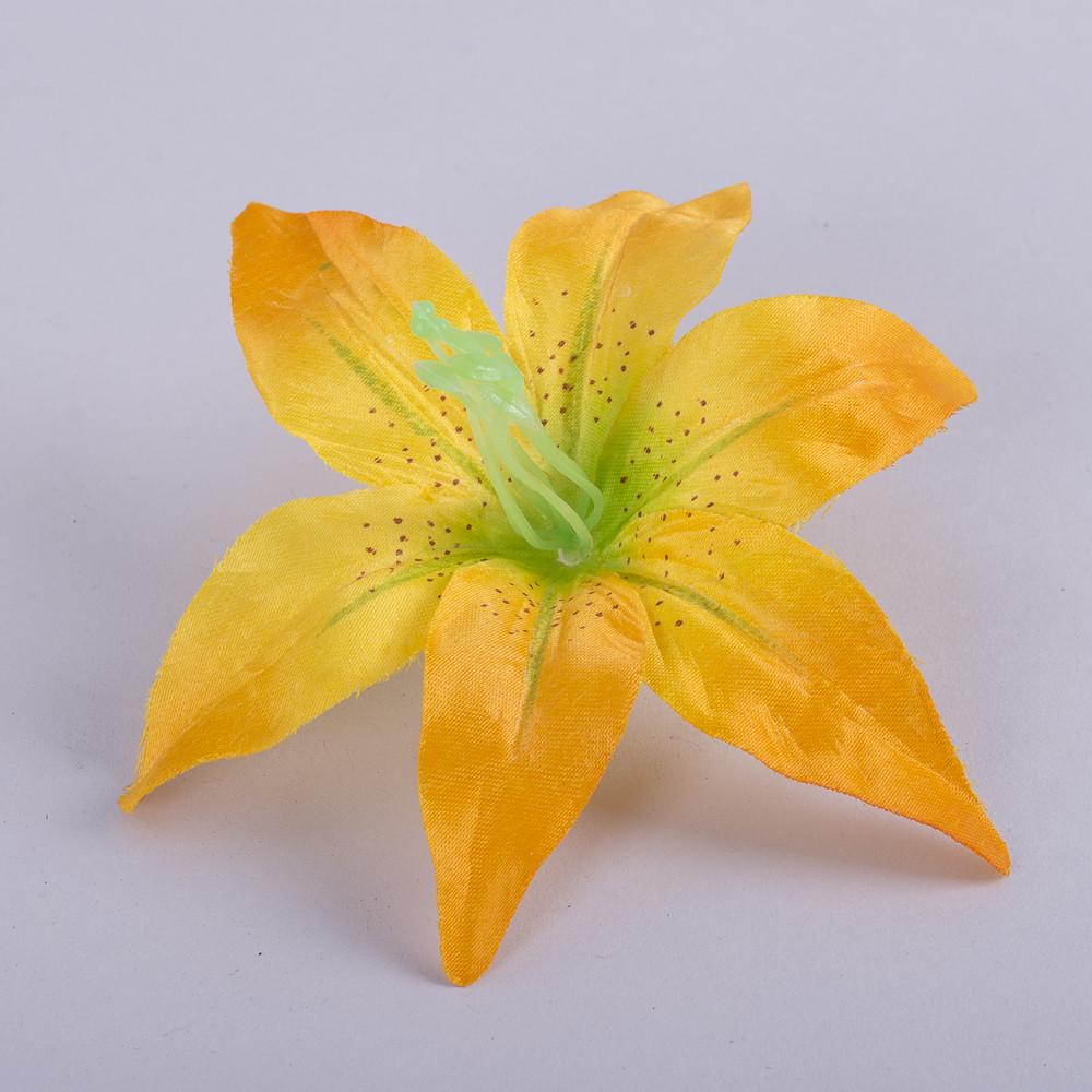 Искусственные цветы Головка лилии Оранжевый (2024-1)