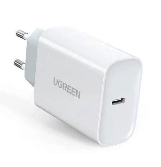 Зарядное устройство для UGREEN CD137 Type-C PD 20 W Charger Белый (1863491849)