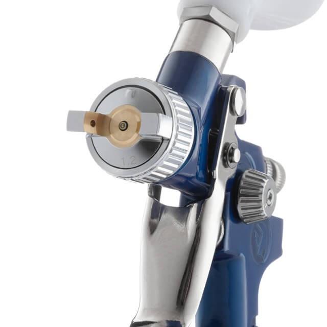 Краскопульт пневматический Intertool PT-0122 HVLP MINI форсунка 1,2 мм верхний пластиковый бачок 125 мл 3 бар (1661221243) - фото 5 Краскопульт пневматический Intertool PT-0122 HVLP MINI форсунка 1,2 мм верхний пластиковый бачок 125 мл 3 бар (1661221243) - фото 5