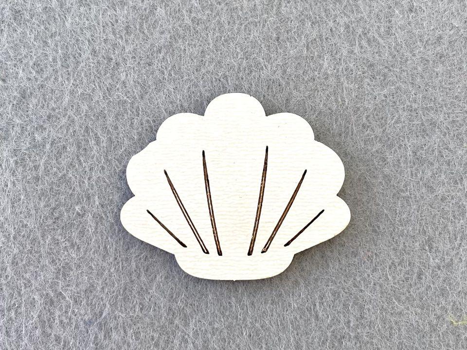 Декор из фанеры Ракушка 50 шт. (21059)