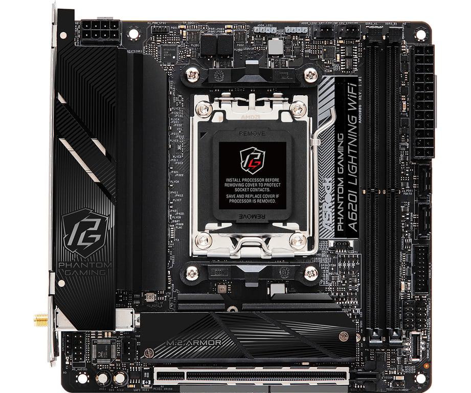 Материнська плата ASRock A620I Lightning WiFi (27066066)