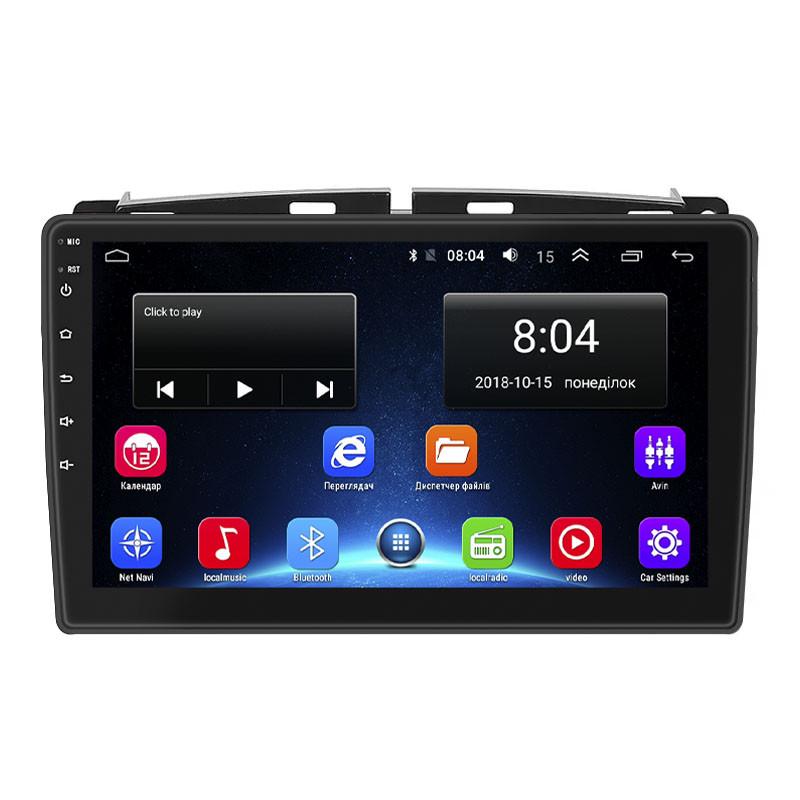 Магнитола штатная Lesko 9" для Fiat 500 II Restyling 2015-2/32Gb Wi-Fi GPS Base