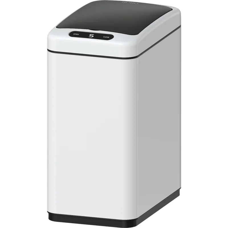 Відро для сміття KOER TC-020408-08 8 л з сенсорне прямокутне Білий (KR5589)