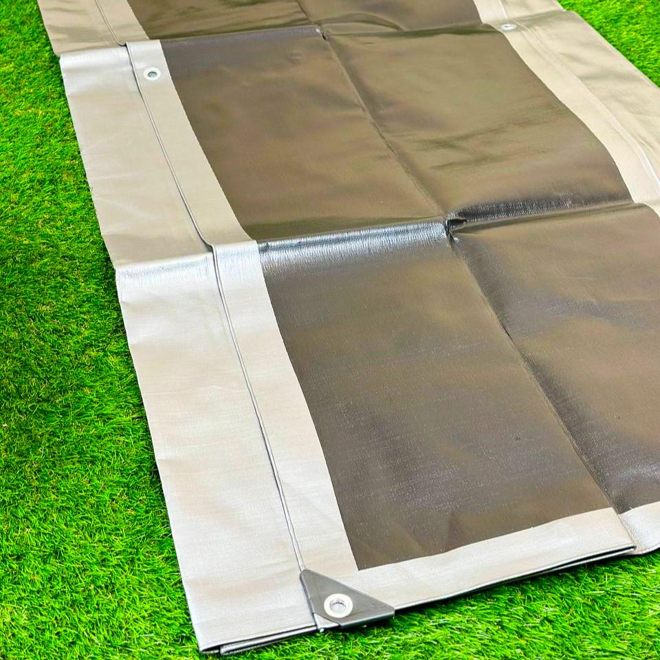 Тент 260 г/м2 4х8 Plandeka Mega Gruba Серо-черный - фото 3 Тент 260 г/м2 4х8 Plandeka Mega Gruba Серо-черный - фото 3