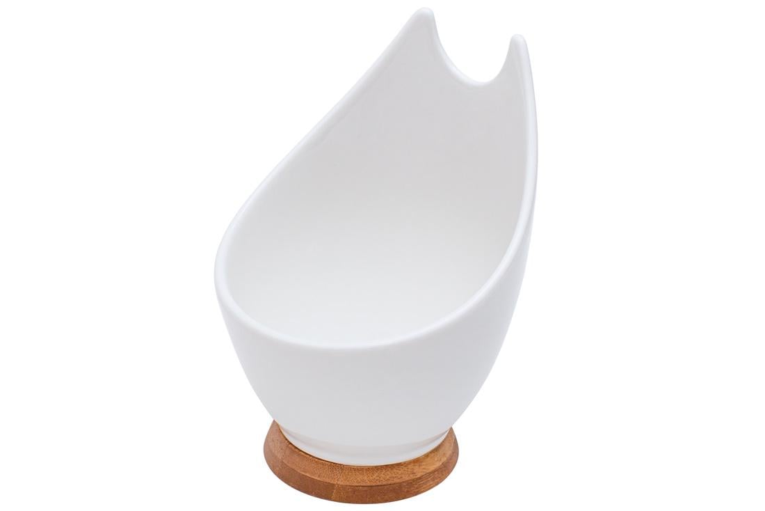 Подставка под ложку BonaDi фарфоровая Белый (375-302)