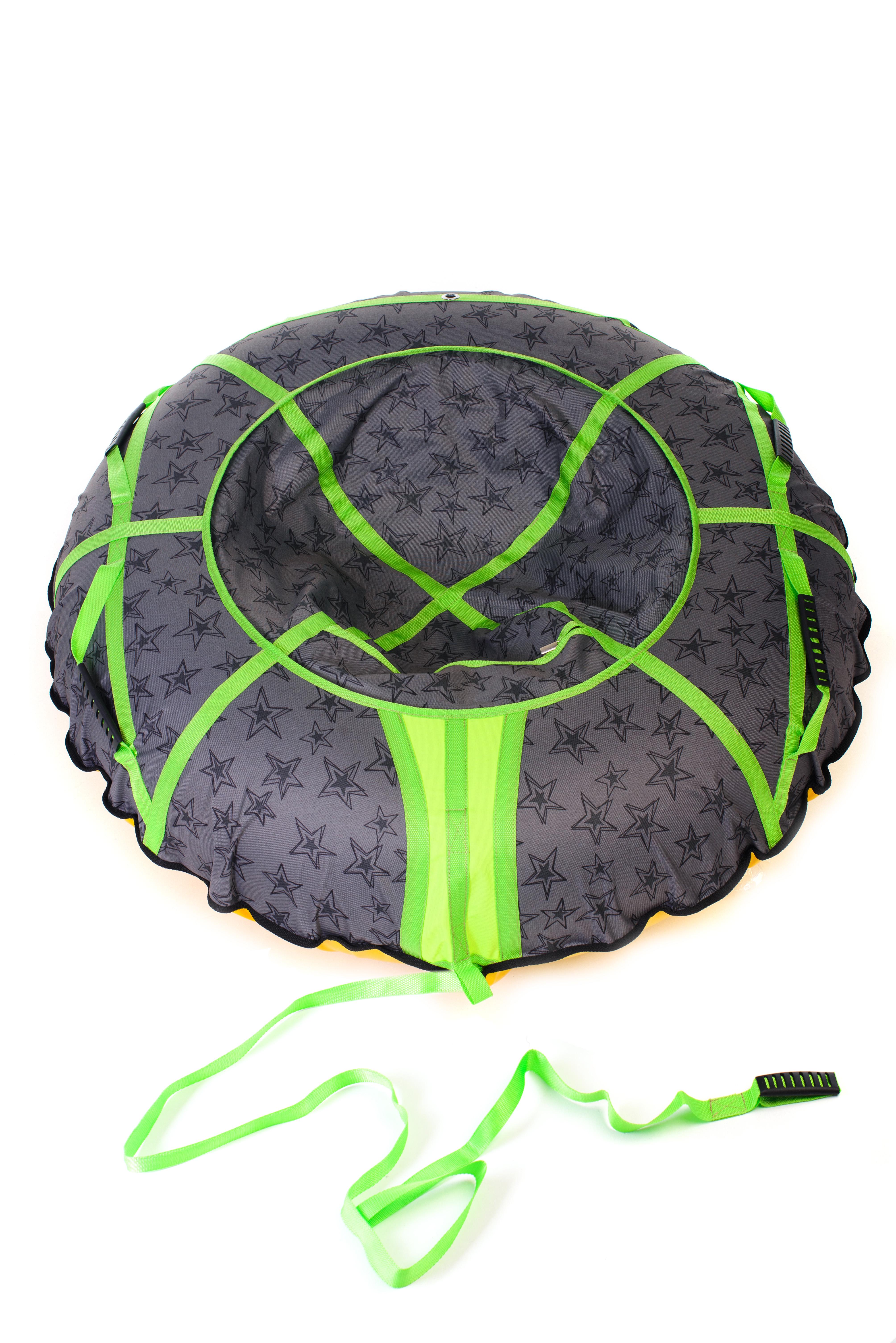 Надувні санки-ватрушка Kospa 80 cм Зірки/Салатовий (1142) Надувні санки-ватрушка Kospa 80 cм Зірки/Салатовий (1142)