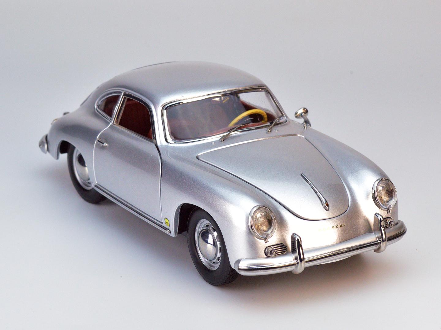 Коллекционная модель Sun Star 1957 Porsche 356A 1500 GS Carrera GT 1:18 Серебристый (145)
