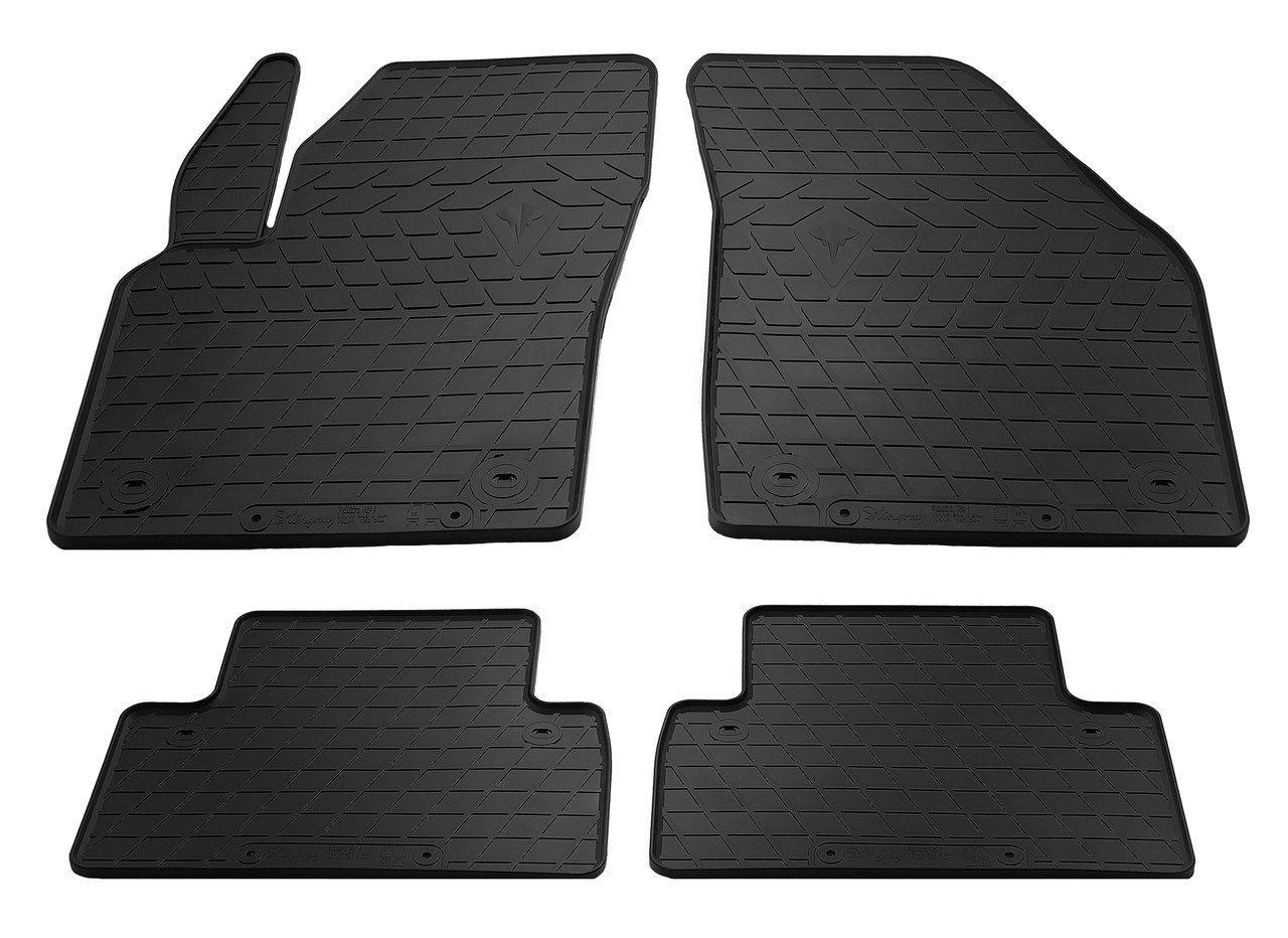 Коврики резиновые Stingray для Volvo S40 II 04-/V50 04- design 2016 4 шт. (1037074)