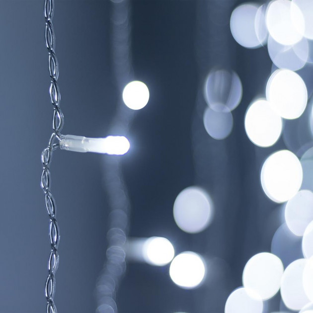 Світлодіодна гірлянда нитка W-3 300 Led 220v Біле світіння - фото 2