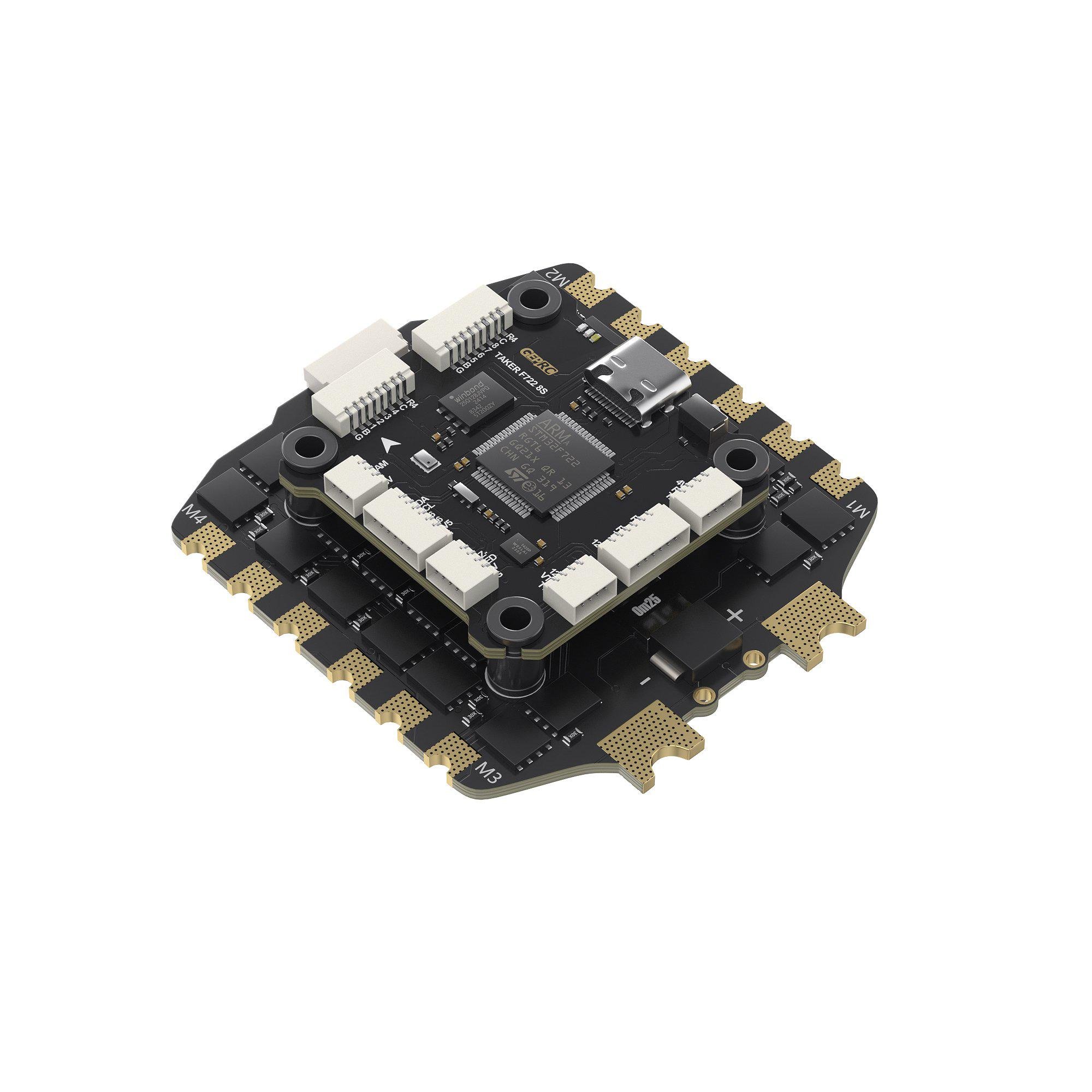 Стек FC+ESC GEPRC TAKER F722 BLS 100A 8S STACK c 16 Мб Blackbox (98782) - фото 2 Стек FC+ESC GEPRC TAKER F722 BLS 100A 8S STACK c 16 Мб Blackbox (98782) - фото 2