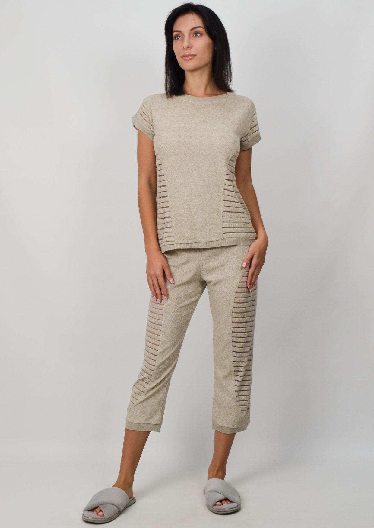 Пижама женская Roksana 80181 №815 XL Бежевый (4828158018105)