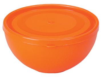 Пиала Ucsan Frosted Bowl пластиковая круглая с крышкой 600 мл