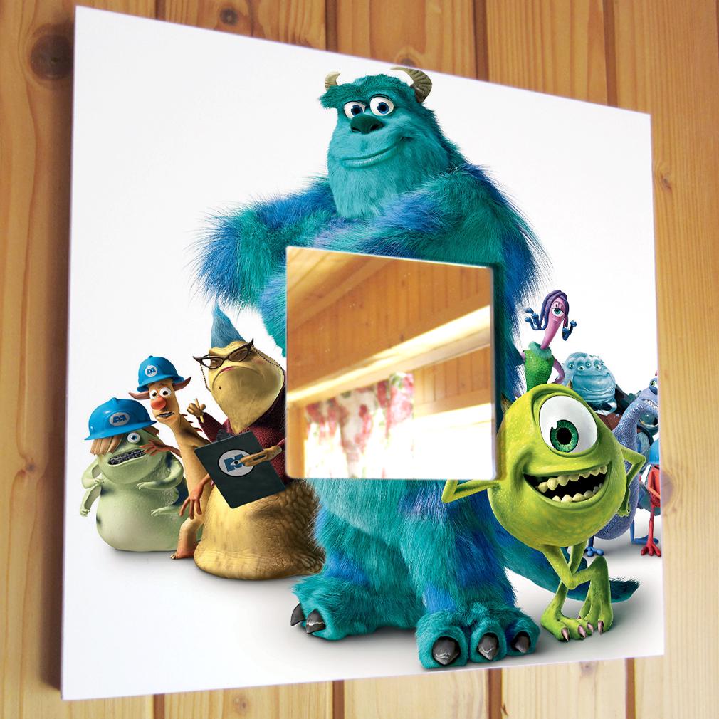 Зеркало декоративное с героями мультфильма "Корпорация монстров" 260х260 мм (M04205) Зеркало декоративное с героями мультфильма "Корпорация монстров" 260х260 мм (M04205)