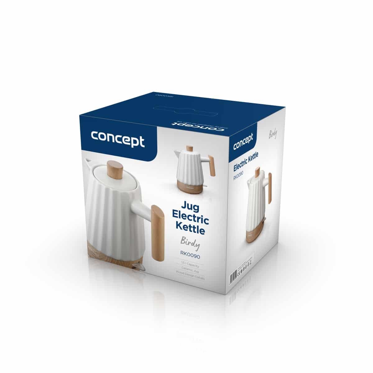 Электрочайник керамический Concept RK0090 Birdy 1,5 л - фото 9 Электрочайник керамический Concept RK0090 Birdy 1,5 л - фото 9