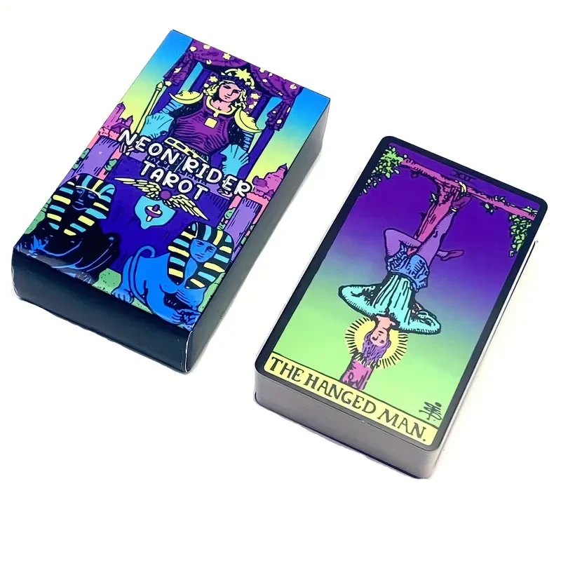 Карты Таро Райдера-Вейта неоновые 78 карт Карты Таро Райдера-Вейта неоновые 78 карт