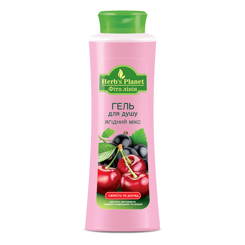 Гель для душа Herbs Planet Ягодный микс 510 мл