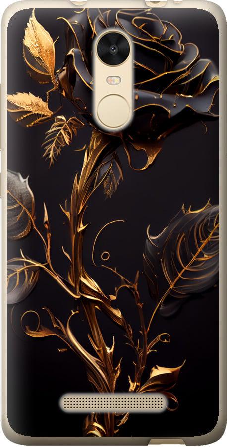 Чехол на Xiaomi Redmi Note 3 pro Роза 3 (5552t-335-42517)
