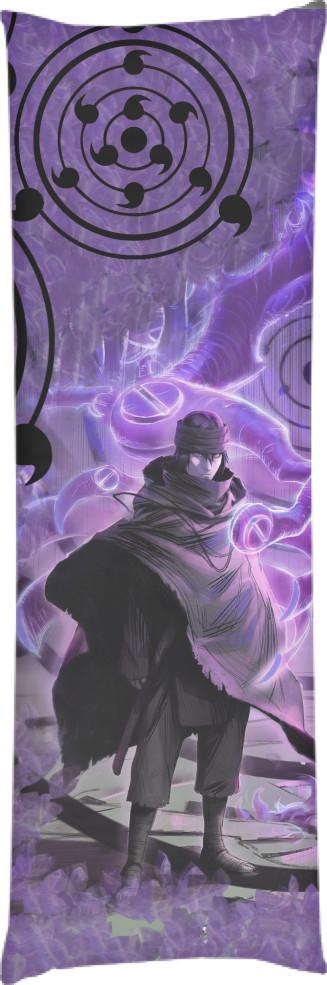 Подушка дакимакура Uchiha Sasuke By Matjosh 40x100 см (13545499)