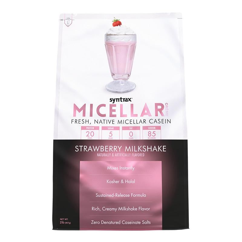 Протеїн Syntrax Micellar Creme Strawberry Milk Shake 907 г