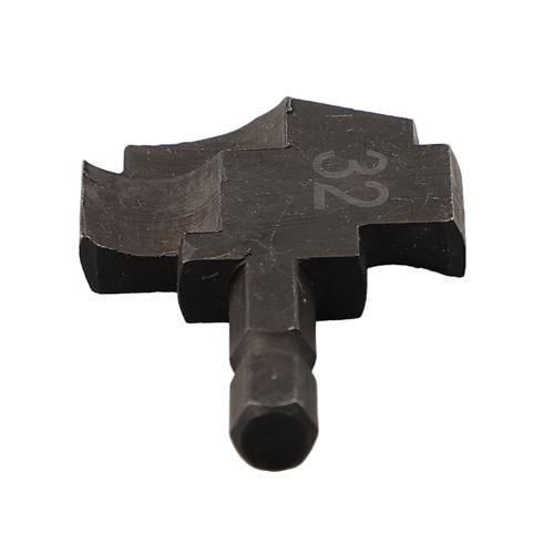 Сверло плоское ступенчатое для PPR труб и восстановление фитингов HSS 32 мм Black (927147) - фото 3