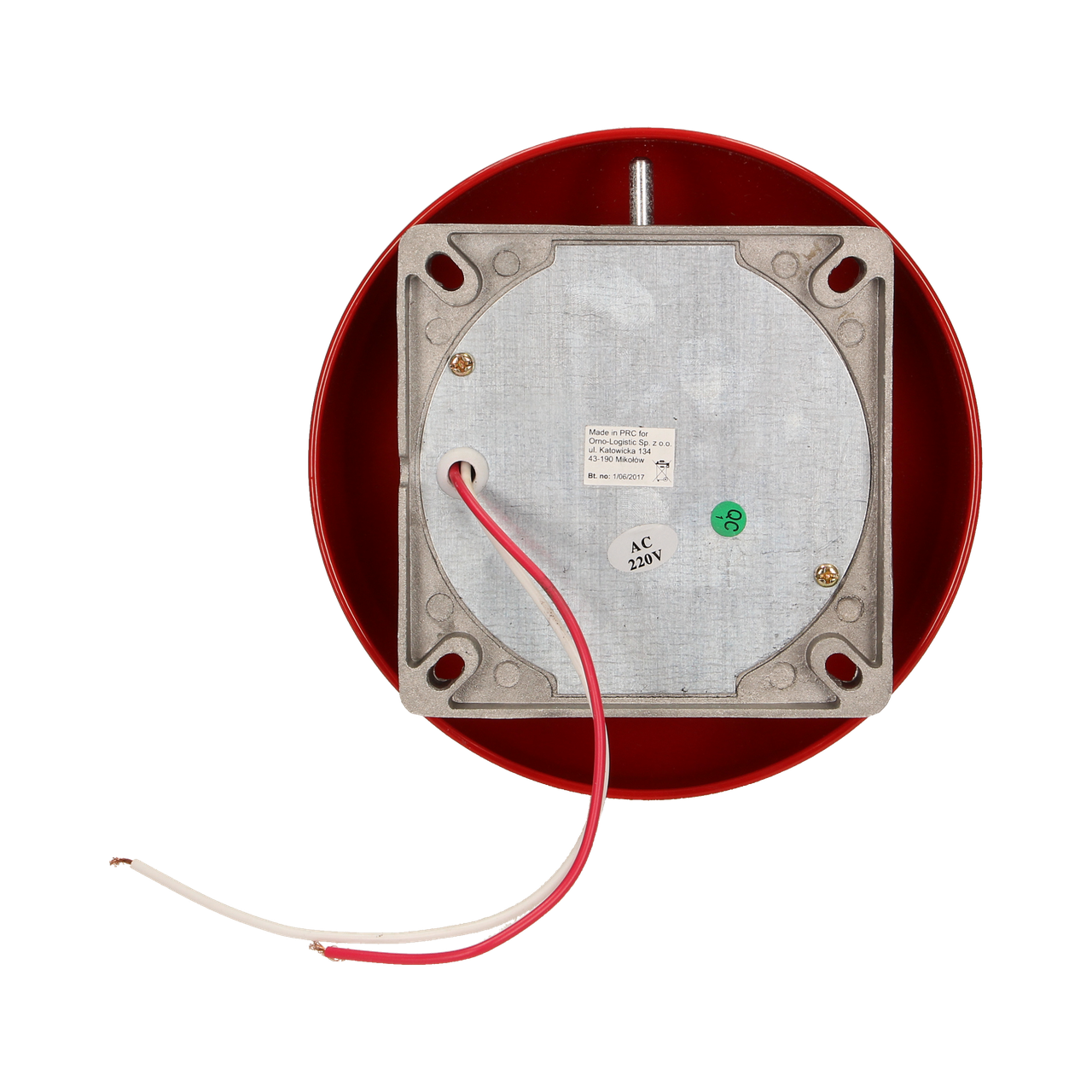 Дзвінок ORNO OR-DP-ML-131 ALARM BELL Червоний - фото 3 Дзвінок ORNO OR-DP-ML-131 ALARM BELL Червоний - фото 3