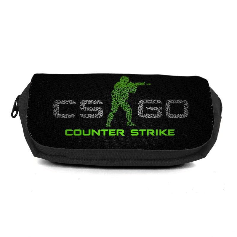 Пенал школьный Контр Забастовка CSGO-0018 Черный (1442383482)