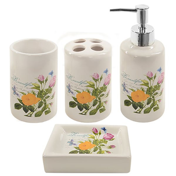 Набор для ванной Stenson Beautiful 4 шт (R22340)