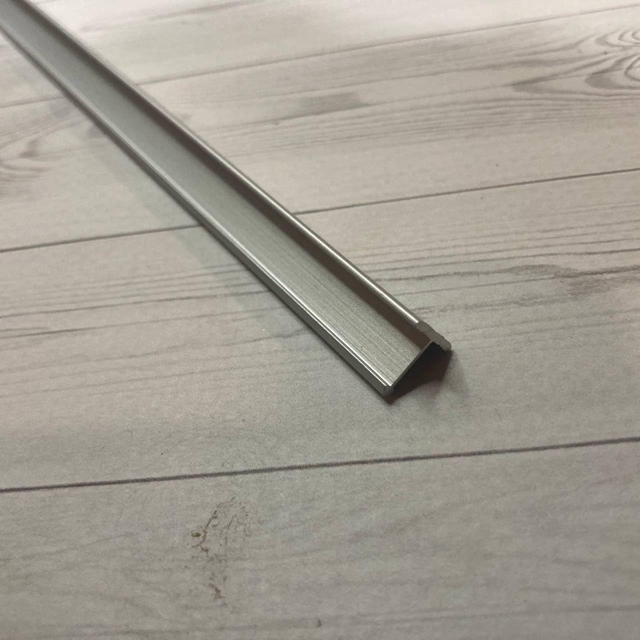 Т-профиль для плитки АТ 10 алюминиевый анод 2,7 м Серебристый (3АТ10271) - фото 7 Т-профиль для плитки АТ 10 алюминиевый анод 2,7 м Серебристый (3АТ10271) - фото 7