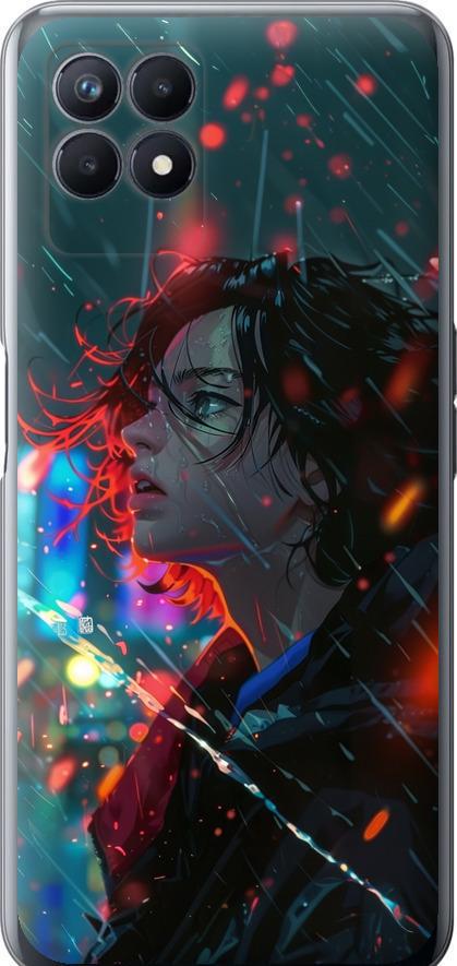 Чехол на Realme Narzo 50 Ночные огни (6096u-3066-42517)