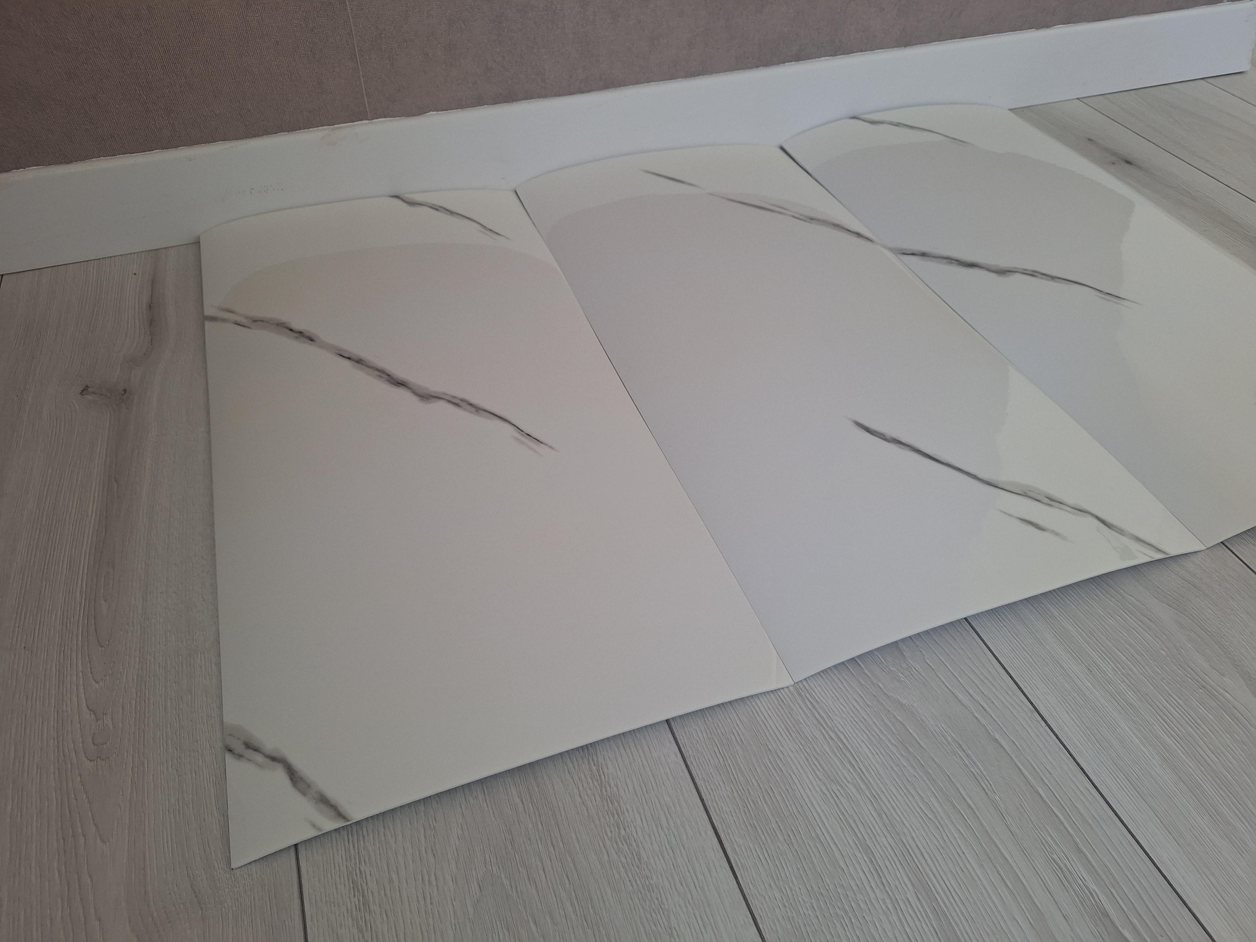 Плитка-самоклейка вінілова 600х300х2 мм Мармур Білий (F021) - фото 3 Плитка-самоклейка вінілова 600х300х2 мм Мармур Білий (F021) - фото 3