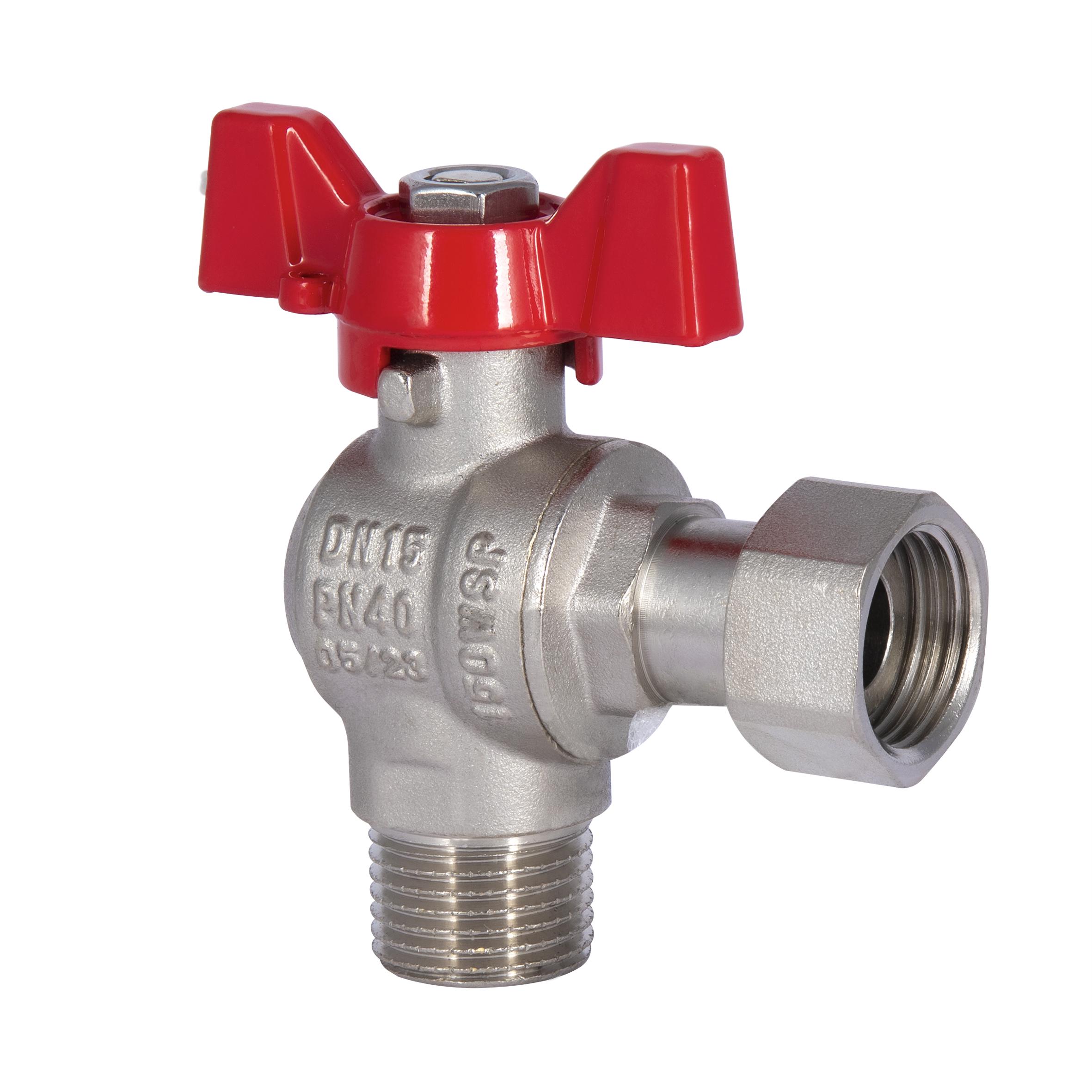 Кран кульовий з накидною гайкою SD Forte SF224W15 1/2" ВЗ (SD00017977) - фото 4 Кран кульовий з накидною гайкою SD Forte SF224W15 1/2" ВЗ (SD00017977) - фото 4