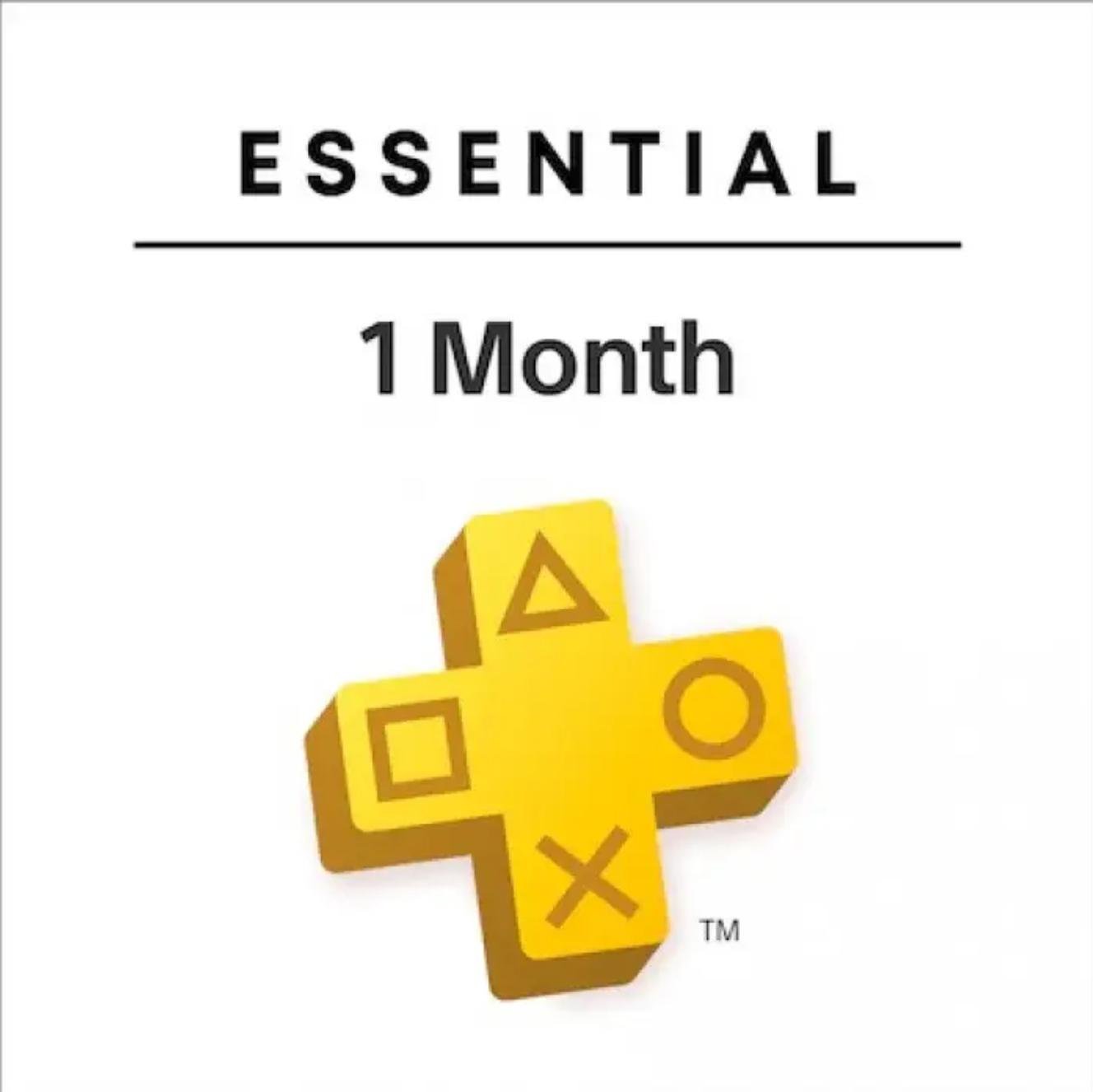 Ключ активації PlayStation Plus Essential на 1 місяць (86089804)