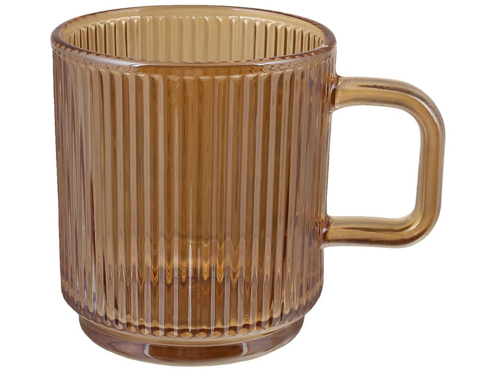 Кружка ребристая 350 мл Амбер (BDI-992-208)