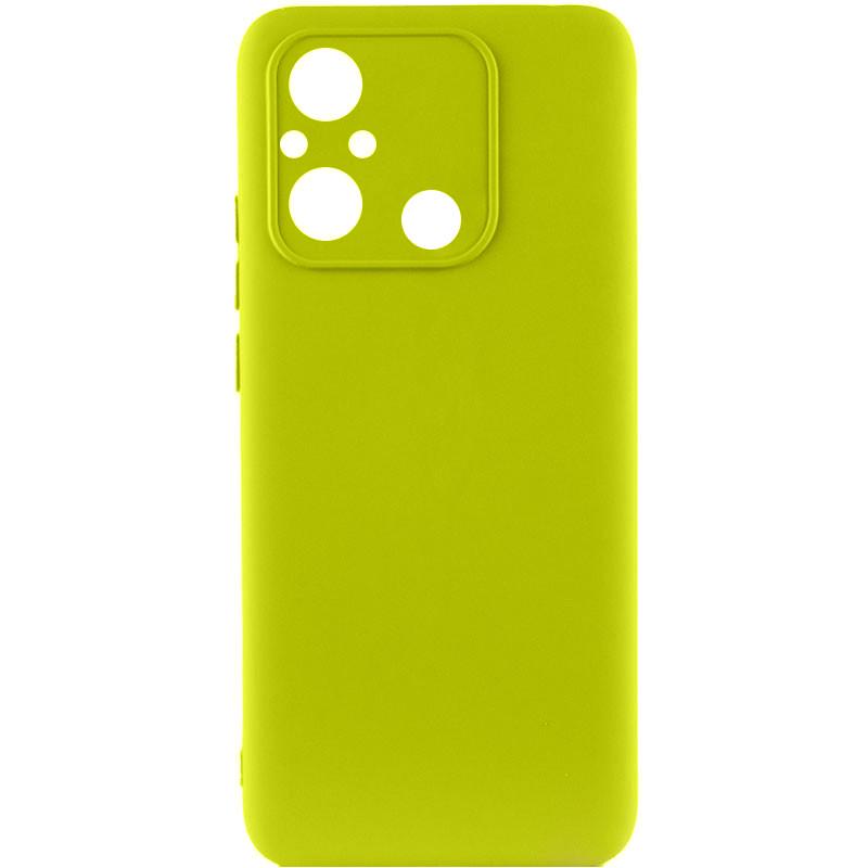 Протиударний чохол Silicone Cover Lakshmi Full Camera (A) для Xiaomi Redmi 12C Жовтий / Flash
