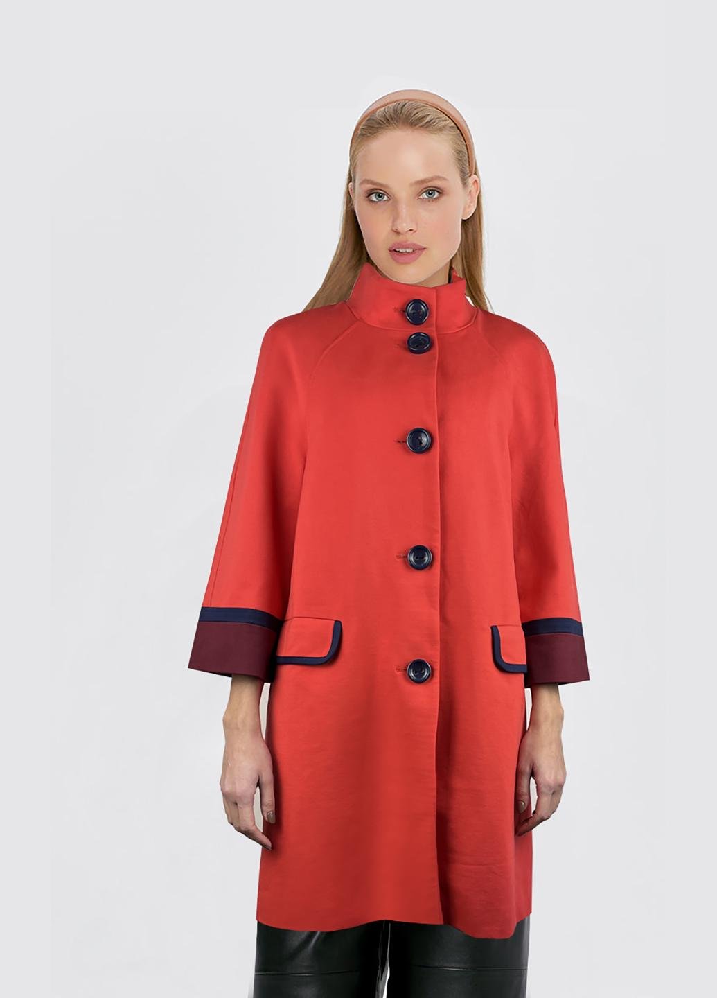Пальто Only L Красный (335143b50)