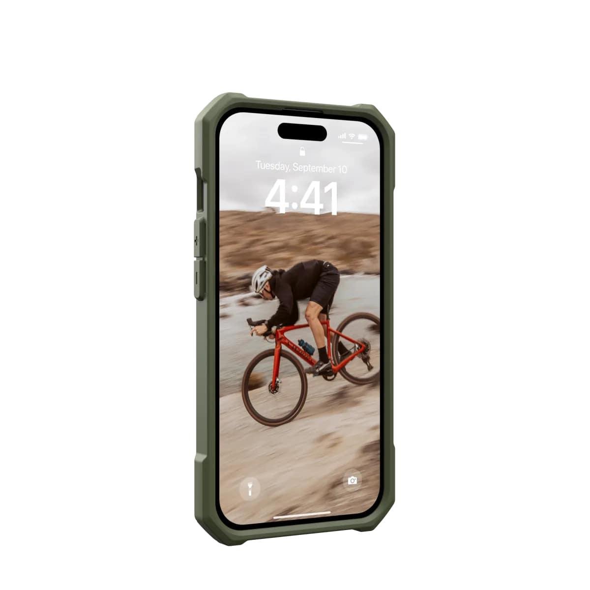 Чохол-бампер для телефона UAG Essential Armor Magsafe для Apple iPhone 15 Olive Drab (114288117272) - фото 6