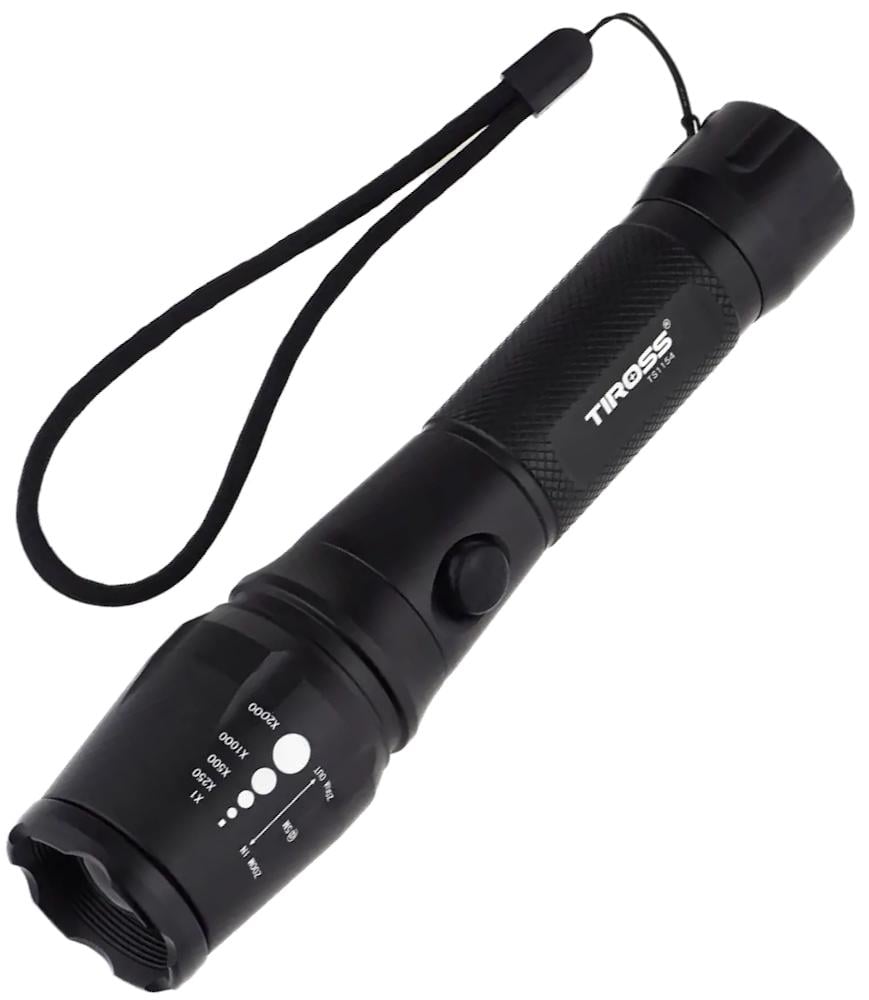 Фонарь Tiross TS1154 тактический аккумуляторный