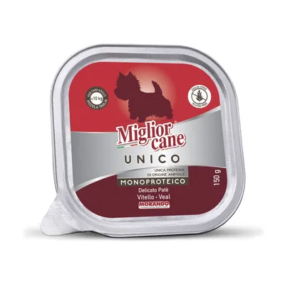 Корм вологий для собак Morando Migliorcane UNICO телятина 150 г (2442)