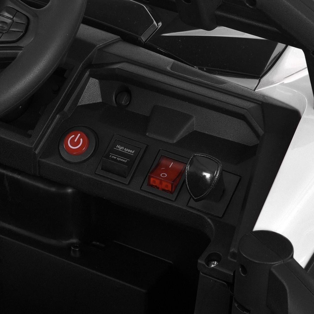 Дитячий електромобіль Bambi баггі M 6073EBLR Білий - фото 7