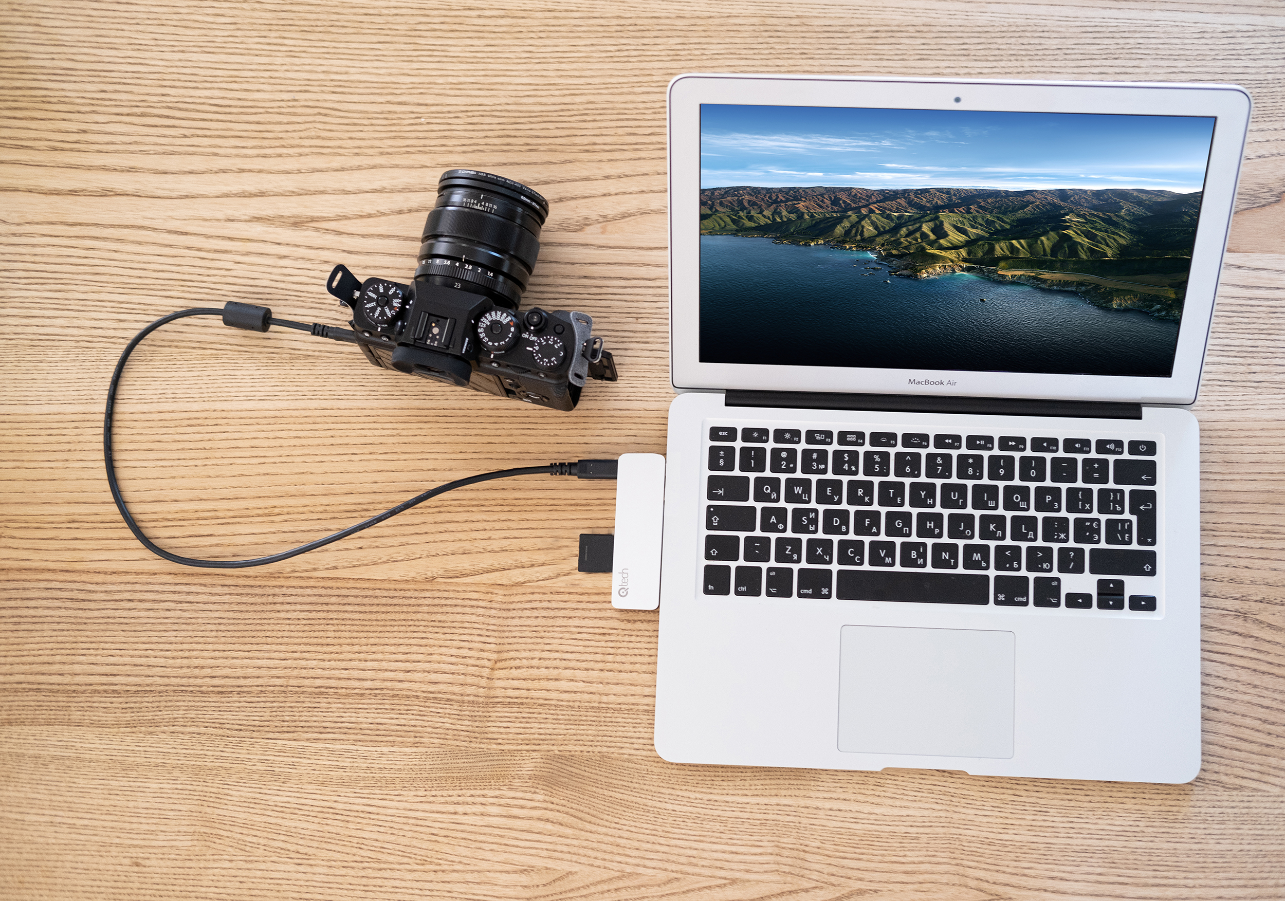 USB-хаб Qitech Aluminum Mini Silver (QT-Hub5_sl) - фото 4 USB-хаб Qitech Aluminum Mini Silver (QT-Hub5_sl) - фото 4