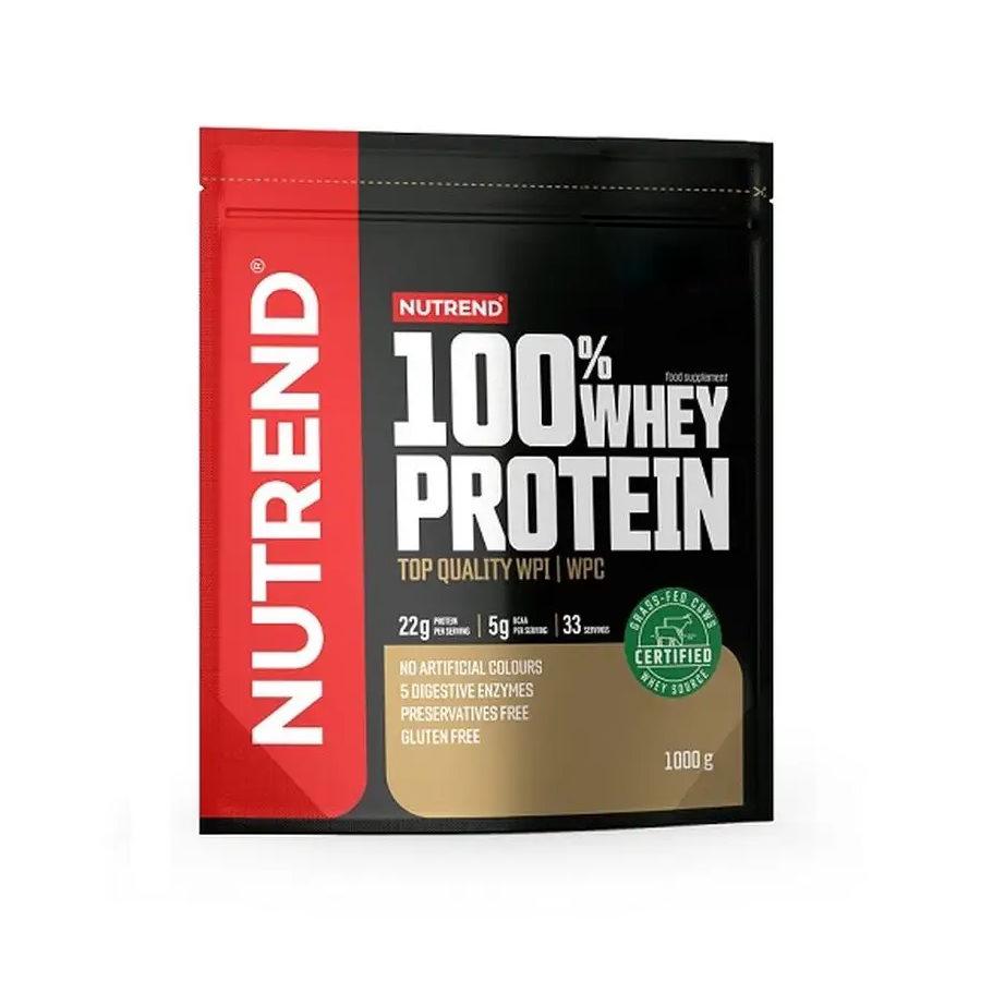 Протеїн Nutrend 100% Whey 1 кг Банан-полуниця (8332V12969)