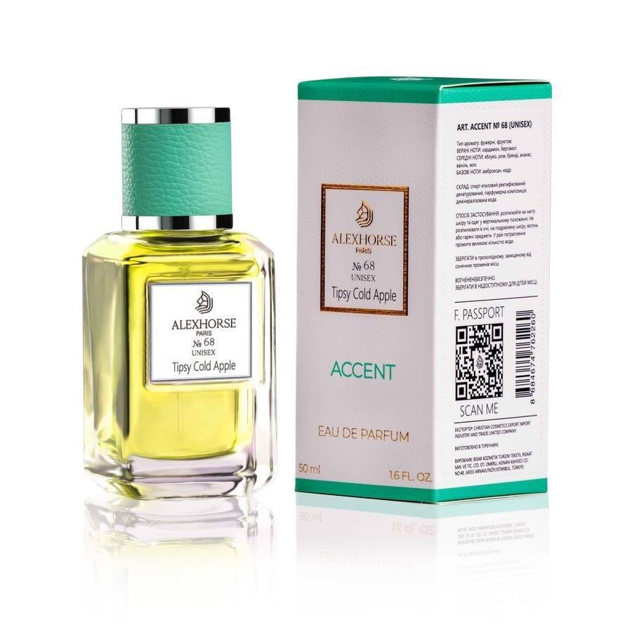 Парфюмерная вода Alex Horse унисекс Tipsy Cold Apple ACCENT 50 мл (AA-068)
