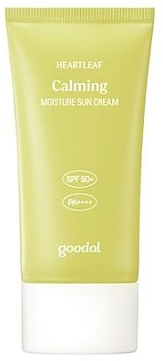 Крем сонцезахисний зволожуючий Goodal Houttuynia Cordata Calming Moisture Sun Cream 50 мл (8809828419597-1ea) - фото 2