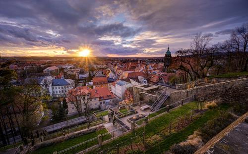 Картина на холсте Поселок 35х55 см (PR269)